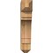 Ekena Millwork Merced Craftsman Rough Sawn Bracket, Western Red Cedar, 4"W x 16"D x 20"H BKT04X16X20MRC04RWR - alternate 3